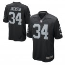 Bo Jackson #34 Oakland Raiders Game Player Jersey Men's Black