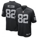 Jordy Nelson #82 Oakland Raiders Game Player Jersey Men's Black