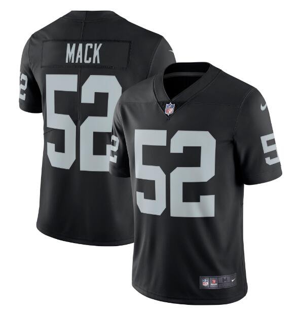 Khalil Mack #52 Oakland Raiders Limited Player Jersey Men's Black