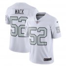 Khalil Mack #52 Oakland Raiders Color Rush Limited Player Jersey Men's White