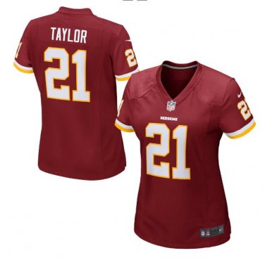 Sean Taylor #21 Washington Redskins Game Player Jersey Women's Burgundy