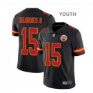 Patrick Mahomes II #15 Kansas City Chiefs Limited Player Jersey Youth Black