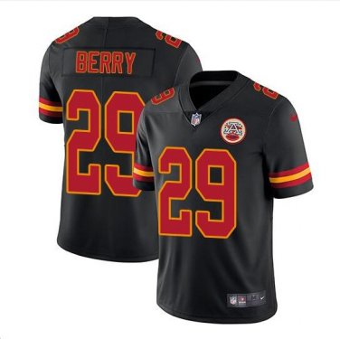 Eric Berry #29 Kansas City Chiefs Limited Jersey Men's Black