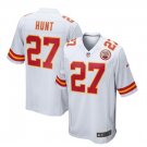 Kareem Hunt #27 Kansas City Chiefs Game Jersey Men's White