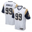 Aaron Donald #99 Los Angeles Rams Game Player Jersey Men's White