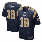 Cooper Kupp #18 Los Angeles Rams Game Player Jersey Men's Navy