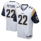 Marcus Peters #22 Los Angeles Rams Game Player Jersey Men's White