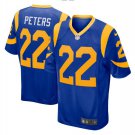 Marcus Peters #22 Los Angeles Rams Game Player Jersey Men's Royal