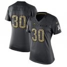 Todd Gurley II #30 Los Angeles Rams Salute to Service Limited Player Jersey Women's Anthracite