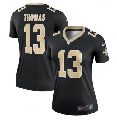 Michael Thomas #13 New Orleans Saints Game Player Jersey Women's Black