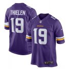 Adam Thielen #19 Minnesota Vikings Game Player Jersey Men's Purple