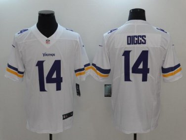 Stefon Diggs #14 Minnesota Vikings Limited Player Jersey Men's White
