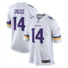 Stefon Diggs #14 Minnesota Vikings Game Player Jersey Men's White