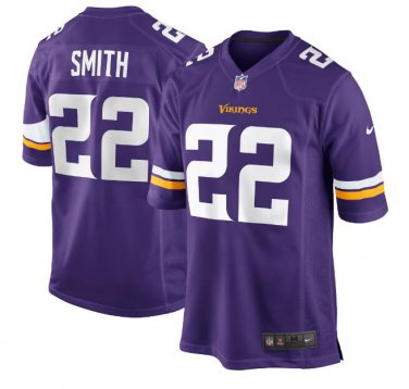 Harrison Smith #22 Minnesota Vikings Game Player Jersey Men's Purple