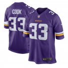 Dalvin Cook #33 Minnesota Vikings Game Player Jersey Men's Purple