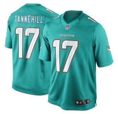 Ryan Tannehill #17 Miami Dolphins Game Player Jersey Men's Aqua