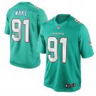 Cameron Wake #91 Miami Dolphins Game Player Jersey Men's Aqua
