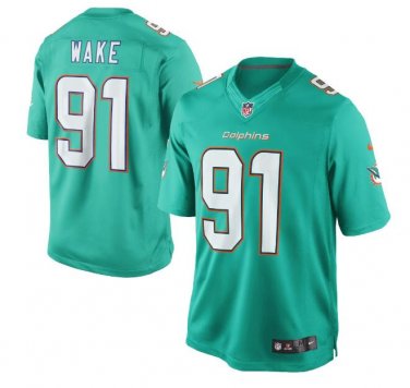 Cameron Wake #91 Miami Dolphins Game Player Jersey Men's White