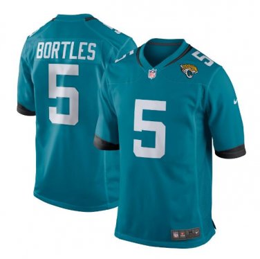 Blake Bortles #5 Jacksonville Jaguars New 2018 Game Player Jersey Men's Teal
