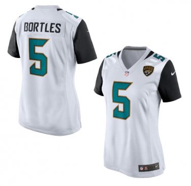 Blake Bortles #5 Jacksonville Jaguars Game Player Jersey Women's White