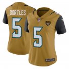 Blake Bortles #5 Jacksonville Jaguars Limited Player Jersey Women's Gold