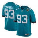 Calais Campbell #93 Jacksonville Jaguars New 2018 Game Player Jersey Men's Teal