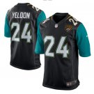 TJ Yeldon #24 Jacksonville Jaguars Game Player Jersey Men's Black
