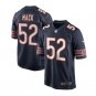 Khalil Mack #52 Chicago Bears Game Player Jersey Men's Navy