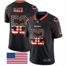 Khalil Mack #52 Chicago Bears Rush Limited Player Jersey Men's Black USA Flag