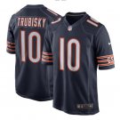 Mitchell Trubisky #10 Chicago Bears Game Player Jersey Men's Navy