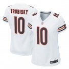 Mitchell Trubisky #10 Chicago Bears Game Player Jersey Women's White