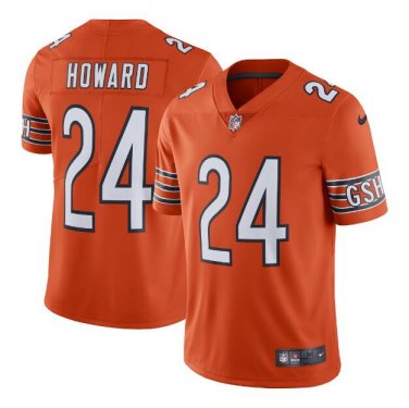 Jordan Howard #24 Chicago Bears Limited Player Jersey Men's Orange