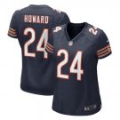 Jordan Howard #24 Chicago Bears Game Player Jersey Women's Navy