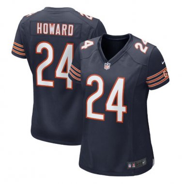 Jordan Howard #24 Chicago Bears Game Player Jersey Women's Navy