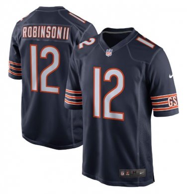 Allen Robinson #12 Chicago Bears Game Player Jersey Men's Navy