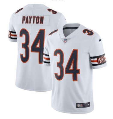 Walter Payton #34 Chicago Bears Limited Player Jersey Men's White