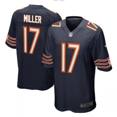 Anthony Miller #17 Chicago Bears 2018 Draft Pick Game Player Jersey Men's Navy