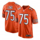Kyle Long #75 Chicago Bears Game Player Jersey Men's Orange