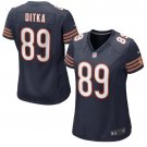 Mike Ditka #89 Chicago Bears Game Player Jersey Women's Navy