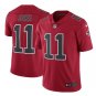 Julio Jones #11 Atlanta Falcons Color Rush Limited Player Jersey Men's Red