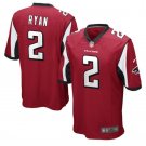 Matt Ryan #2 Atlanta Falcons Game Player Jersey Men's Red