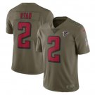 Matt Ryan #2 Atlanta Falcons Salute to Service Limited Player Jersey Men's Olive
