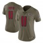 Julio Jones #11 Atlanta Falcons Salute to Service Limited Player Jersey Women's Olive