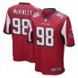 Takkarist McKinley #98 Atlanta Falcons Game Player Jersey Men's Red