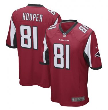 Austin Hooper #81 Atlanta Falcons Game Player Jersey Men's Red