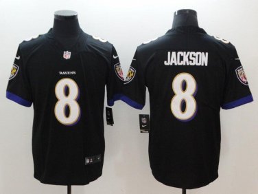 lamar jackson black ravens jersey