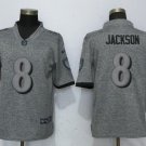 Lamar Jackson #8 Baltimore Ravens Limited Player Jersey Men's Gray