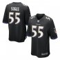 Terrell Suggs #55 Baltimore Ravens Game Player Jersey Men's Black