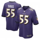 Terrell Suggs #55 Baltimore Ravens Game Player Jersey Men's Purple