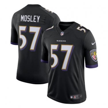 C.J. Mosley #57 Baltimore Ravens Limited Player Jersey Men's Black